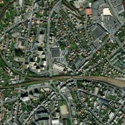 Guéret map(satellite map)