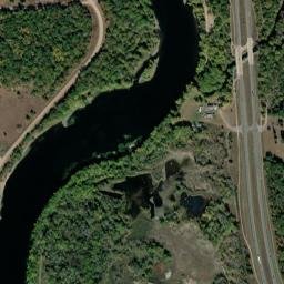 1524 Ferry Road, Fort Ripley, MN 56449 High Resolution Satellite Map