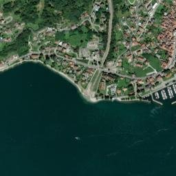 Gera Lario map(satellite map)