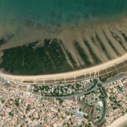 Rivedoux-Plage map(satellite map)