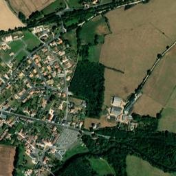 Savigné map(satellite map)