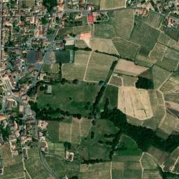Villié-Morgon map(satellite map)