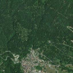 Cercino map(satellite map)