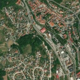 Grad Krapina map(satellite map)