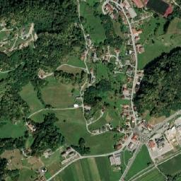Podčetrtek map(satellite map)