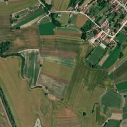 Hlebine map(satellite map)