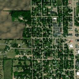 Parkers Prairie map(satellite map)