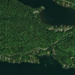 Lac-Simon map(satellite map)