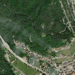 Molveno map(satellite map)