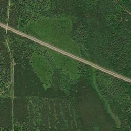 State Highway 94, Hiawatha National Forest, Manistique, MI 49 High Resolution Satellite Map
