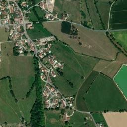 Certines map(satellite map)
