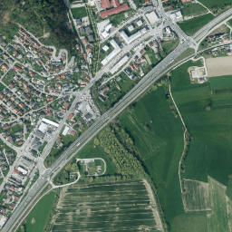 Trzin map(satellite map)