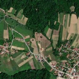 Budinščina map(satellite map)