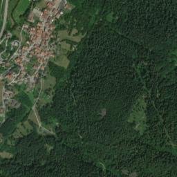 Bocenago map(satellite map)