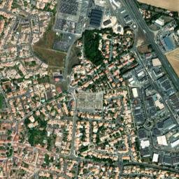 Angoulins map(satellite map)