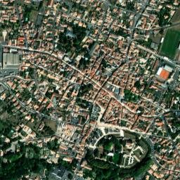 Surgères map(satellite map)