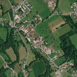 Pers-Jussy map(satellite map)