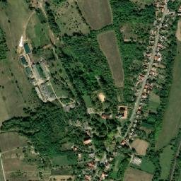Bükkösd map(satellite map)