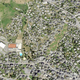 Verbier map(satellite map)