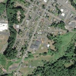 Clatskanie map(satellite map)