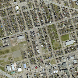 Moncton map(satellite map)