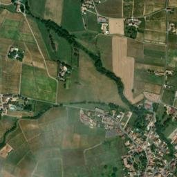 Charentay map(satellite map)