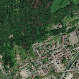 Marignier map(satellite map)