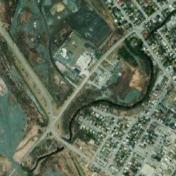 Thetford-Mines map(satellite map)