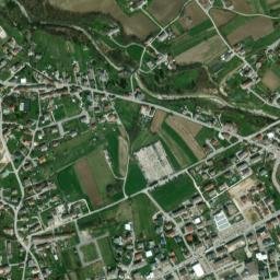 Santa Giustina map(satellite map)