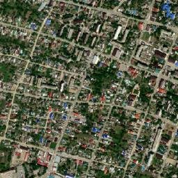Kanevskaya map(satellite map)
