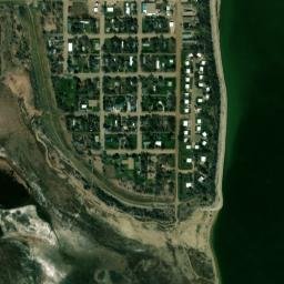 Fort Yates map(satellite map)