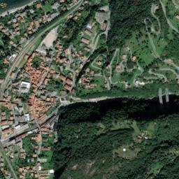 Dervio map(satellite map)