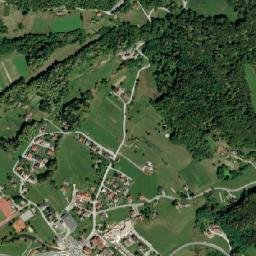 Kozje map(satellite map)