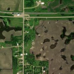 9194-9196 Main St Lidgerwood ND High Resolution Satellite Map