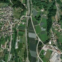 Carzano map(satellite map)