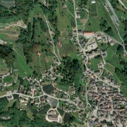 Strigno map(satellite map)