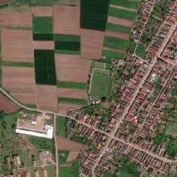 Zăbrani map(satellite map)