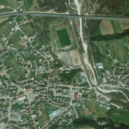 Lentiai map(satellite map)