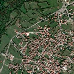 Budoia map(satellite map)