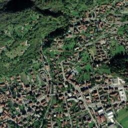 Porlezza map(satellite map)