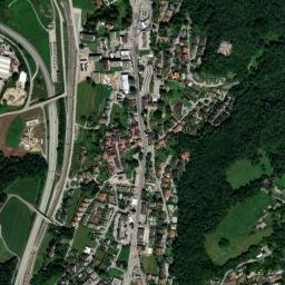 Lugano District map(satellite map)