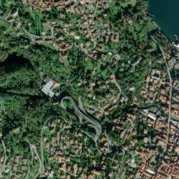 Menaggio map(satellite map)