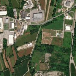 Basaldella map(satellite map)