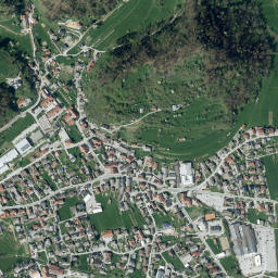 Horjul map(satellite map)