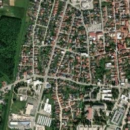Križevci map(satellite map)