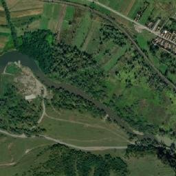 Comuna Racoş map(satellite map)