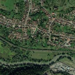 Racoș map(satellite map)