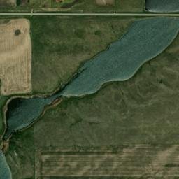 6346-6398 North Dakota 11 Ashley ND High Resolution Satellite Map