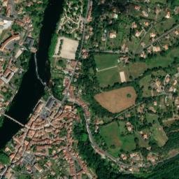 Confolens map(satellite map)
