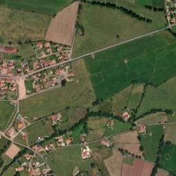 Ouches map(satellite map)